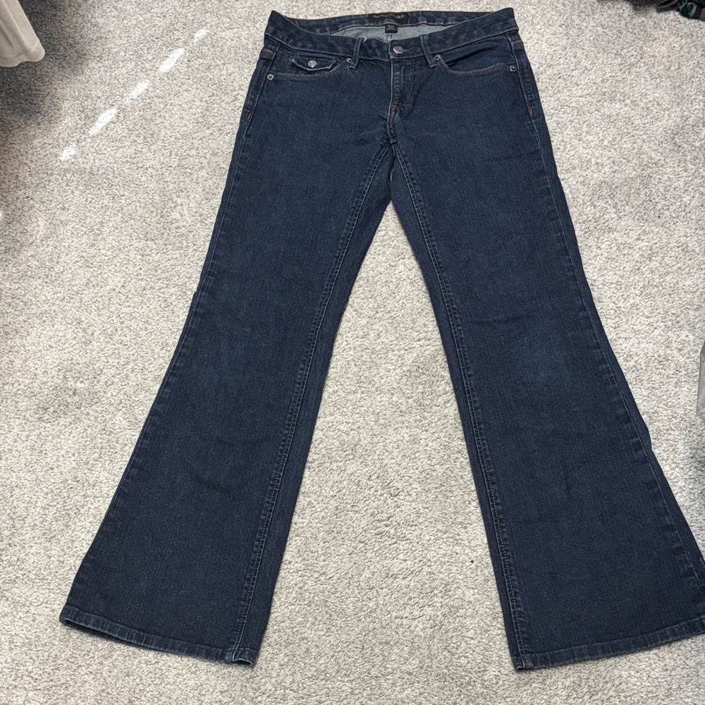 Banana Republic Dark Blue Flare Jeans